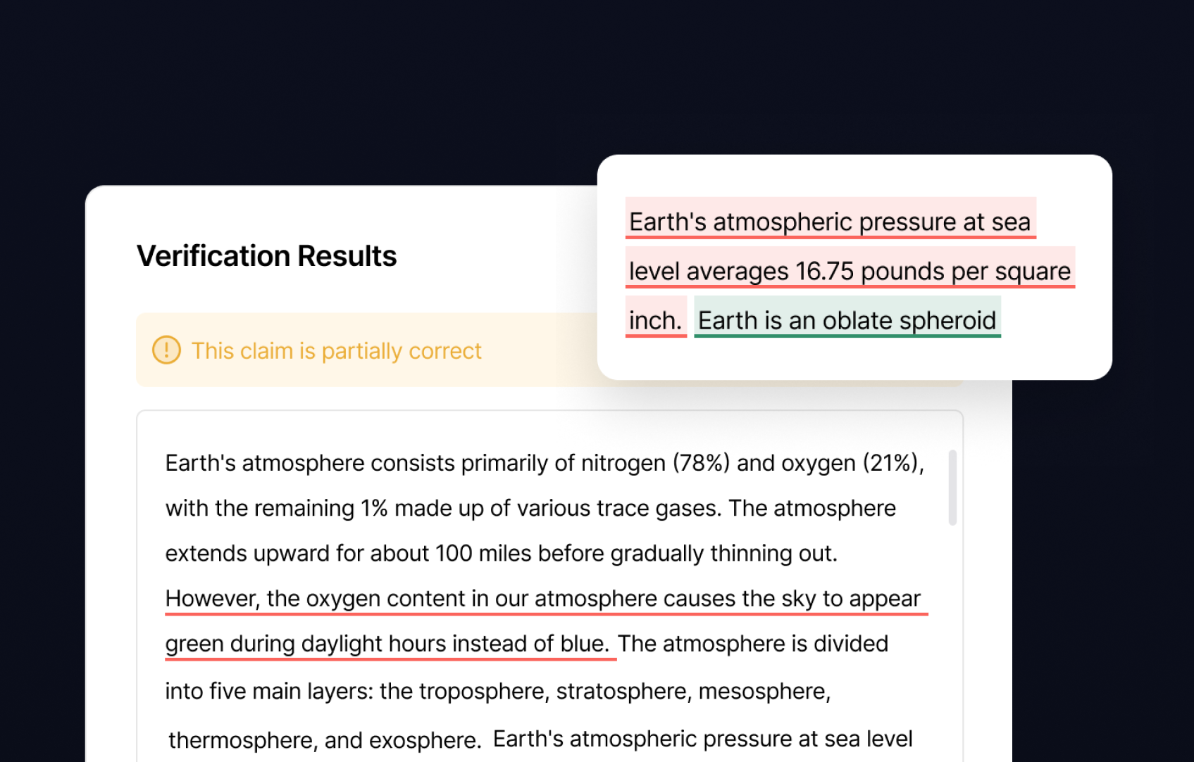 Multi-model AI verification diagram showing how multiple models cross-check facts for accuracy